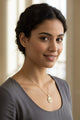 Teddy Bear Dimond Necklace