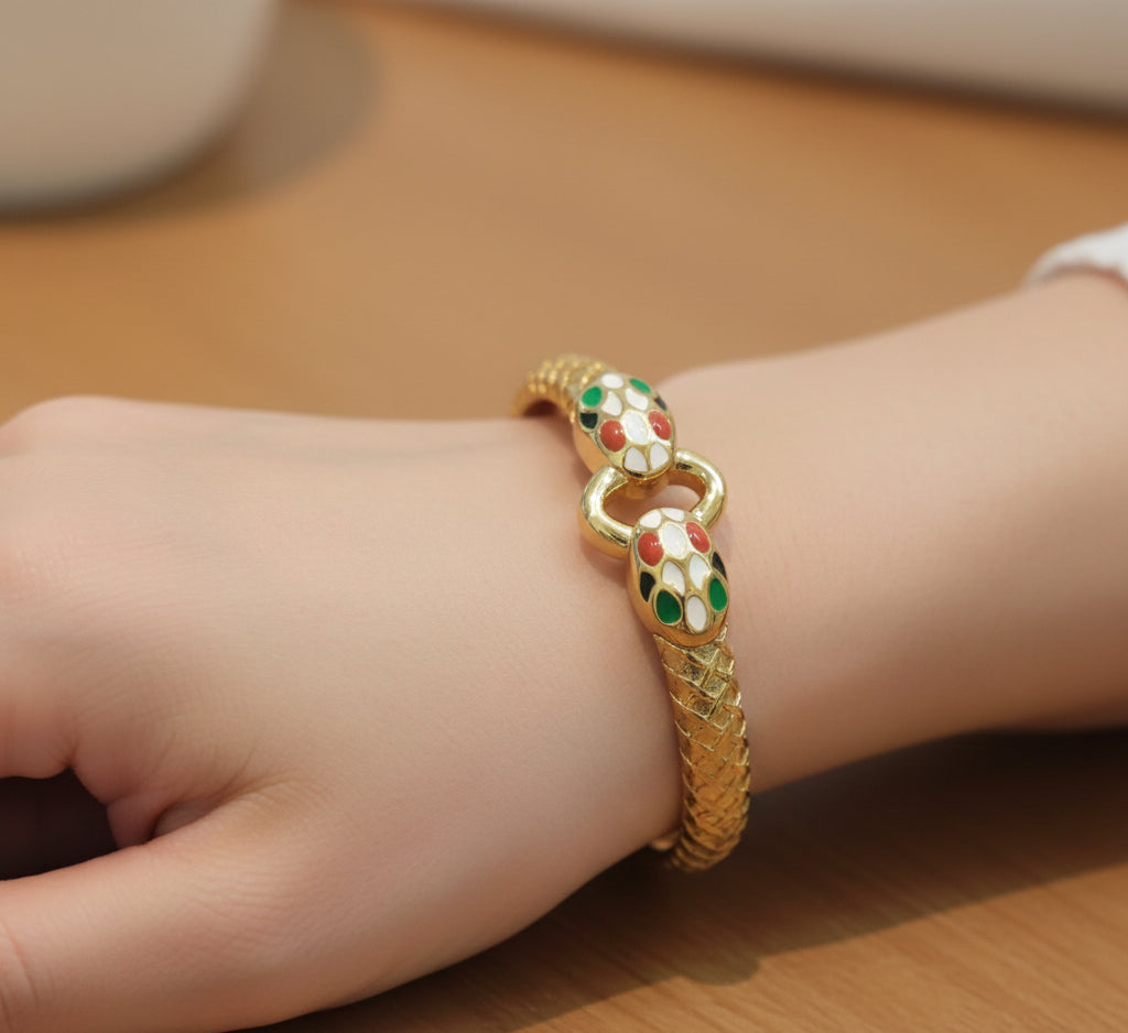 The Snake Viper Cuff Anti Tarnish