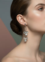 Twilight Flower Drop Earring