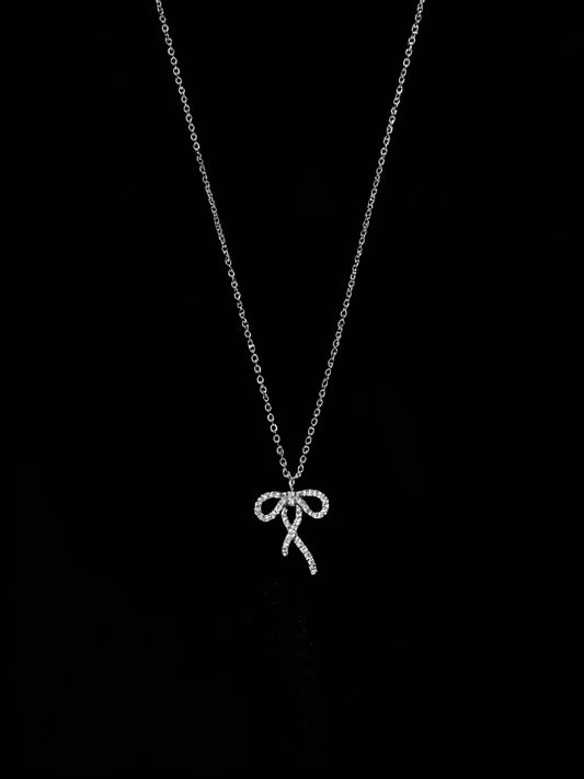 Twinkle Bow Necklace