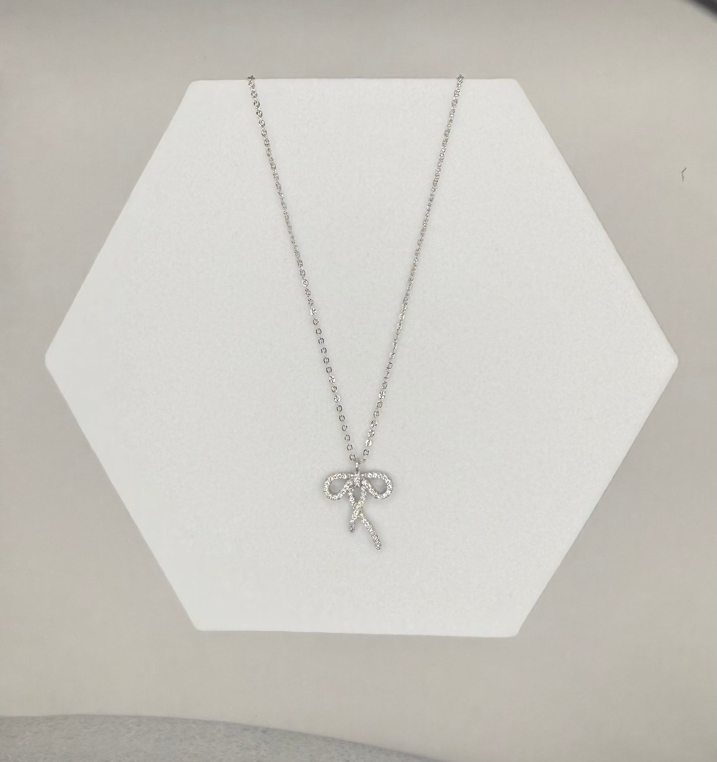 Twinkle Bow Necklace