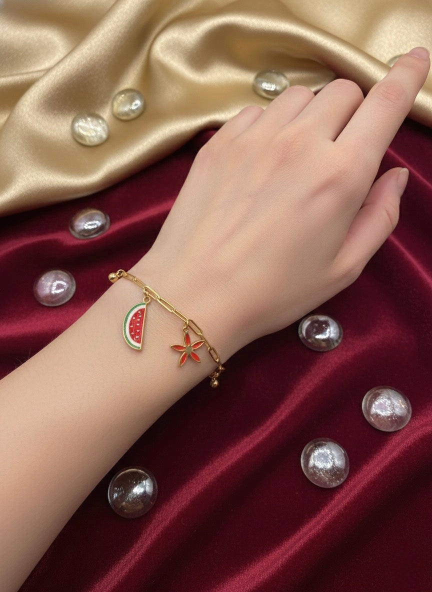 Watermelon Breeze Bracelet