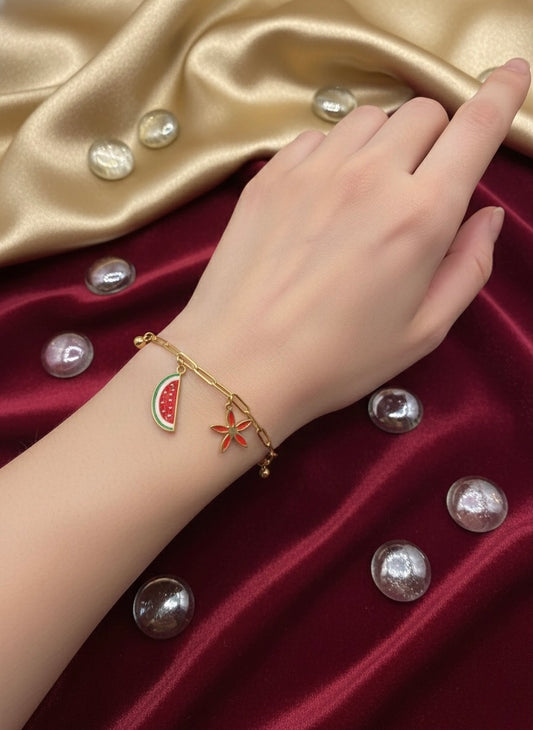 Watermelon Breeze Bracelet